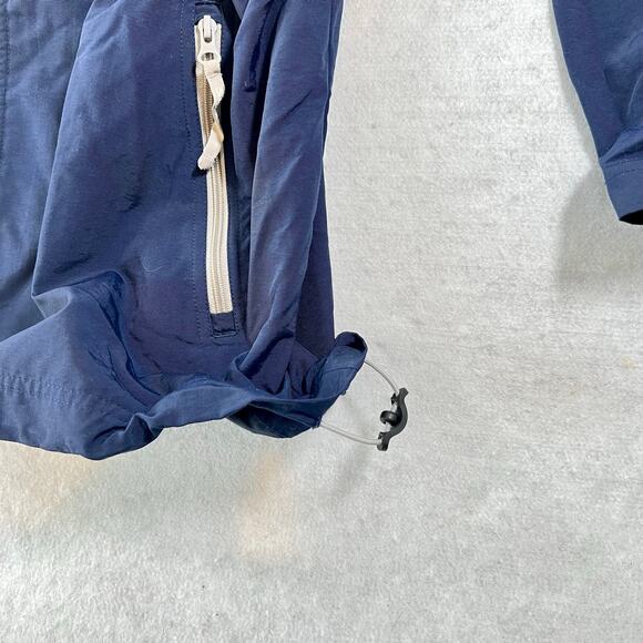 Full Zip Windbreaker Starter Men's L Mesh Lined Vented Jacket Navy Blue Pockets - Picture 6 of 12